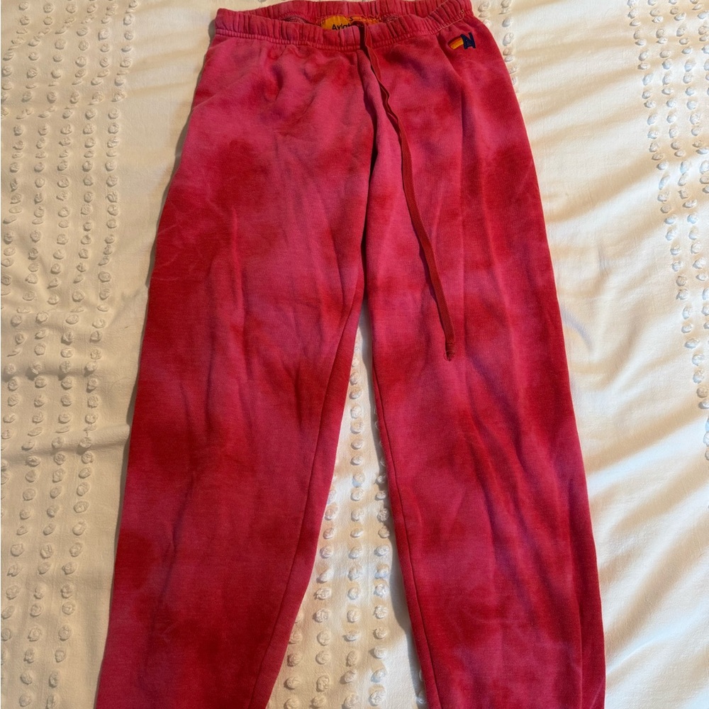 Aviator Nation Pink Sweatpants